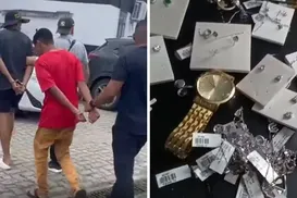 Furto de R$ 400 mil em joias na Bahia: Perícia facial leva à prisão de suspeitos - Imagem