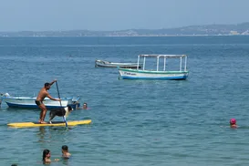 Porto da Barra terá boias para separar área de banhistas e barcos - Imagem
