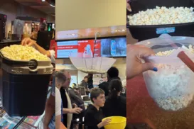 10 litros de pipoca por menos de R$ 20: cinema anuncia volta de promoção - Imagem