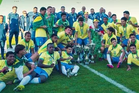 Seleção Sub-16 é campeã de torneio com representantes da dupla BaVi - Imagem