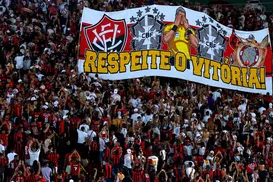 STJD: Vitória pode ser punido por protesto contra a CBF e arbitragem - Imagem