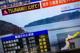 Terremoto de 7,5 no Japão gera alerta de tsunami e megaterremoto - Imagem