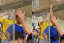 Torcedor do Boca Juniors é preso por racismo em jogo contra o Cruzeiro - Imagem