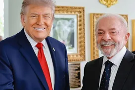 Trump elogia Lula após reunião de 3h na Casa Branca - Imagem