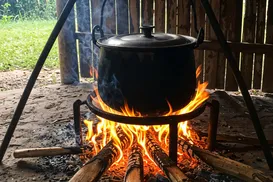 Uso de fogão a lenha pode render R$ 10 mil em multa; saiba motivo - Imagem