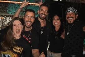 Veja quais famosos marcaram presença no show do Guns N' Roses em Salvador - Imagem