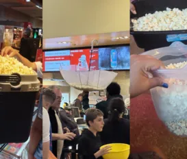 10 litros de pipoca por menos de R$ 20: cinema anuncia volta de promoção - Imagem
