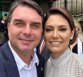 Ataques a Flávio Bolsonaro podem fortalecer Michelle; entenda - Imagem