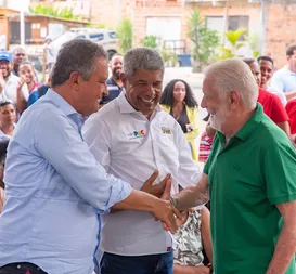 Jerônimo, Rui e Wagner dão amostra de tática que será usada na eleição - Imagem
