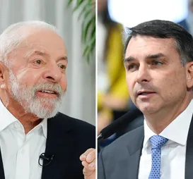 Violência contra mulher: como Lula e Flávio Bolsonaro adotam tema como bandeira eleitoral - Imagem