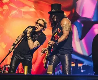 Antes de Slash: Guns N' Roses 'encontra' a Guitarra Baiana em noite histórica