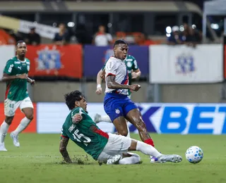 Bahia entrega gol bizarro e perde para o Palmeiras na Fonte Nova