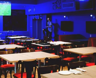 Bar do Bahia: clube inaugura espaço para torcida com 15 TVs e PS4