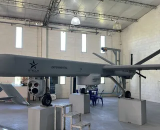 Brasil desenvolve drone militar de 4 metros capaz de carregar 150 kg de equipamentos