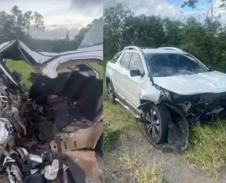 Cinco jovens morrem após colisão entre dois carros no interior da Bahia