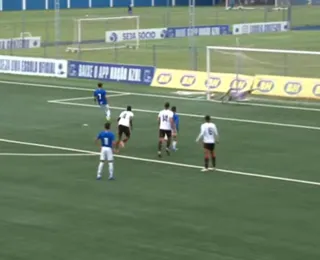 Com brilho do goleiro Davi, Vitória empata com o Cruzeiro no Sub-20