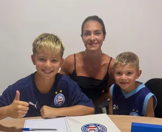 Filhos de Everaldo são os novos reforços da base do Bahia