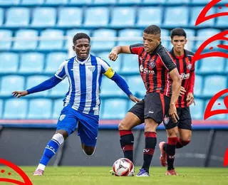 Fora de casa, Vitória empata com o Avaí no Brasileirão Sub-20
