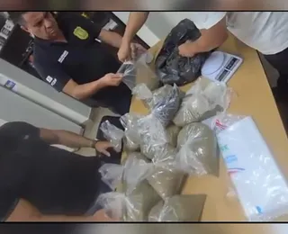 Garis encontram 20kg de maconha escondidos em sacos de lixo