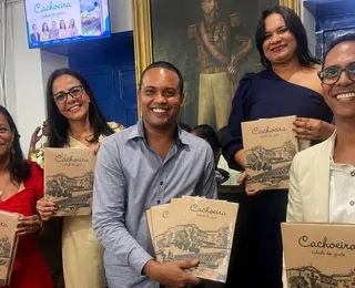 Livro didático valoriza cultura e memória de Cachoeira