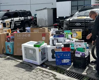 Motorista desvia cargas de e-commerce avaliada em R$ 50 mil na Bahia