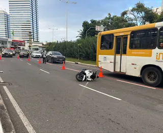 Mulher morre após sofrer acidente de motocicleta em Salvador