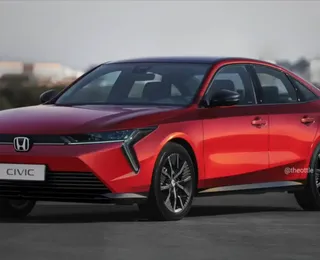 Novo Civic surge para "atropelar" rivais chineses e o Toyota Corolla