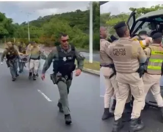 Policial militar é atropelado por carro de ‘paredão’ em Salvador