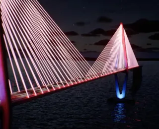 Ponte Salvador-Itaparica terá iluminação cênica e promete ser novo cartão-postal