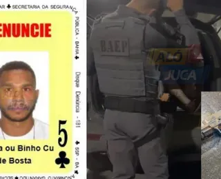 Preso em São Paulo o "5 de Paus" do Baralho do Crime da Bahia