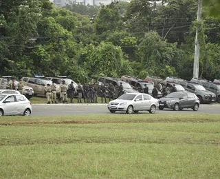 Protesto de motoristas por aplicativo mobiliza PM e complica o CAB