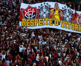STJD: Vitória pode ser punido por protesto contra a CBF e arbitragem