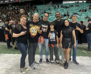 Sweet Childs': pais e filhos dividem a emoção de ver o Guns N' Roses em Salvador
