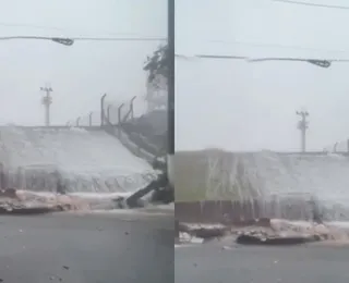 Urgente! Muro do Aeroporto de Congonhas desaba após chuva; veja