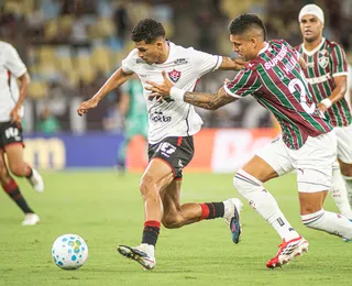 Vitória joga bem e arranca empate com o Fluminense no Maracanã