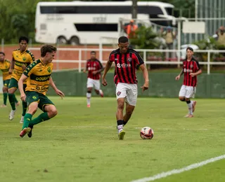 Vitória marca no fim e derrota o Cuiabá pelo Brasileirão Sub-20