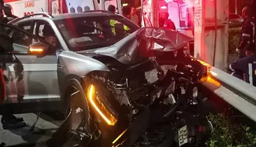 Motociclista por app e passageira morrem atingidos por homem bêbado