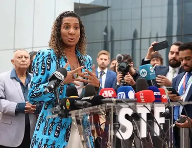 Cobrando justiça, família de Marielle acompanha julgamento no STF - Imagem