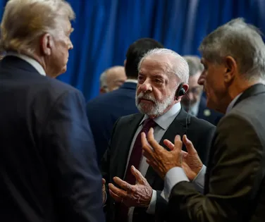 Após aplicar reciprocidade, Lula fala em normalizar relação com os EUA - Imagem