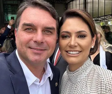 Ataques a Flávio Bolsonaro podem fortalecer Michelle; entenda - Imagem