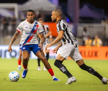 Bahia arranca empate heroico, mas deixa a desejar diante do Santos - Imagem
