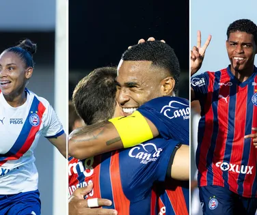 Bahia figura G-6 do Brasileirão em todas as categorias em 2026 - Imagem