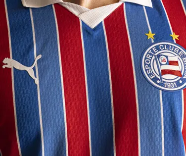 Bahia lança novo uniforme tricolor para a temporada de 2026 - Imagem