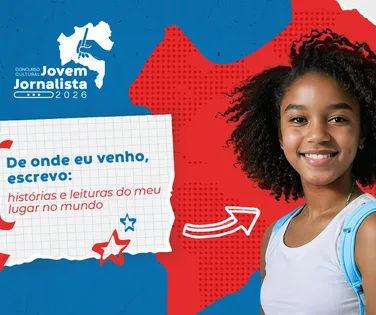 Concurso Jovem Jornalista 2026 abre inscrições para estudantes e professores da Bahia - Imagem