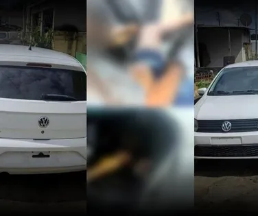 Corpos são encontrados dentro de carro abandonado em Lauro de Freitas - Imagem