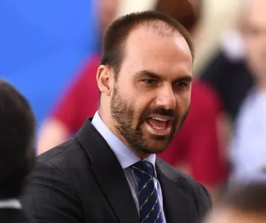 Eduardo Bolsonaro fala em denunciar eleições brasileiras aos EUA - Imagem