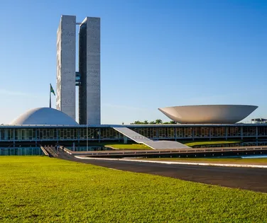Homem é preso após correr pelado em direção ao Senado Federal - Imagem