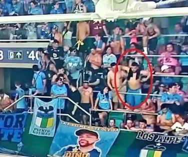 Torcedor do O’Higgins flagrado em ato racista vai seguir preso na Bahia - Imagem