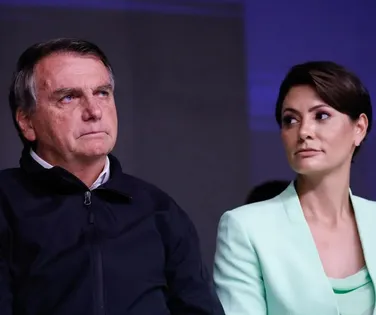 Michelle e Moraes devem tratar sobre domiciliar de Bolsonaro - Imagem