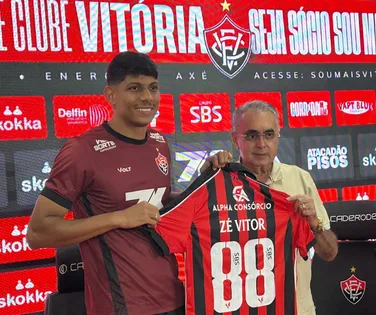 Novo meia do Vitória revela recusa a times paulistas: "Estou no lugar certo" - Imagem